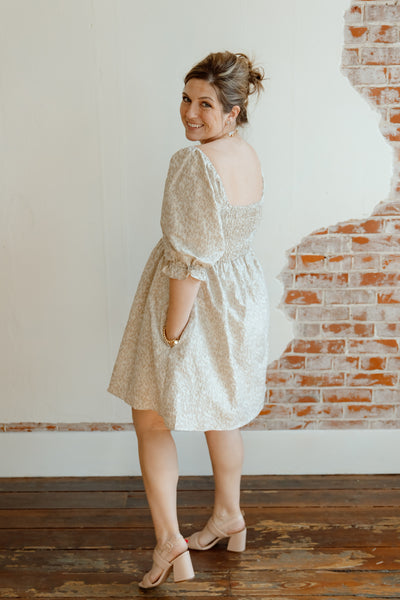 Sweet Beginnings Babydoll Dress