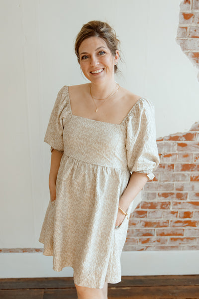 Sweet Beginnings Babydoll Dress