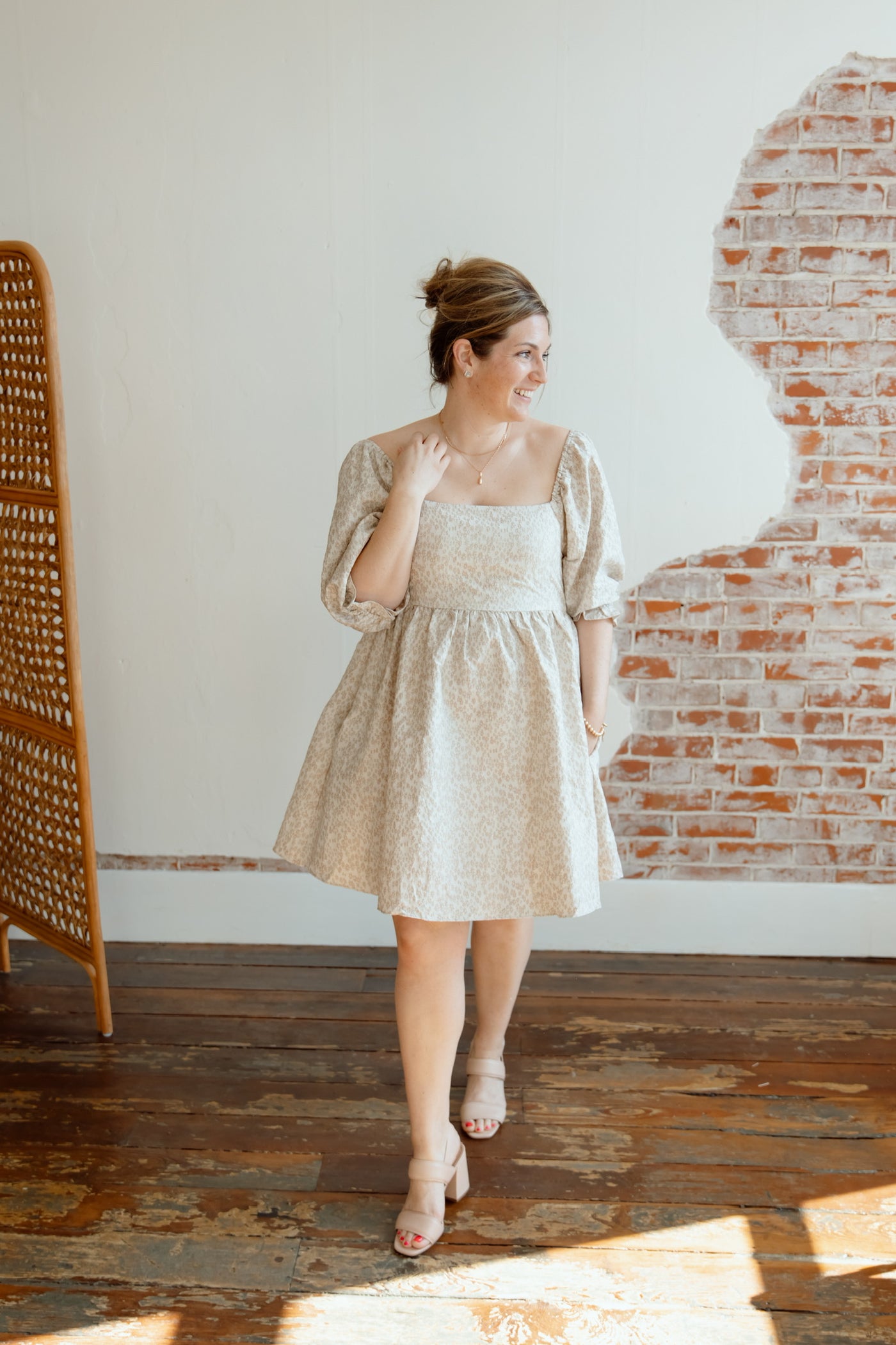 Sweet Beginnings Babydoll Dress