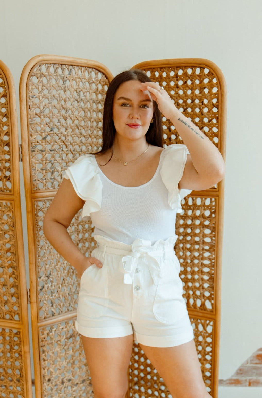 Stepping Out Ruffle Sleeve Top