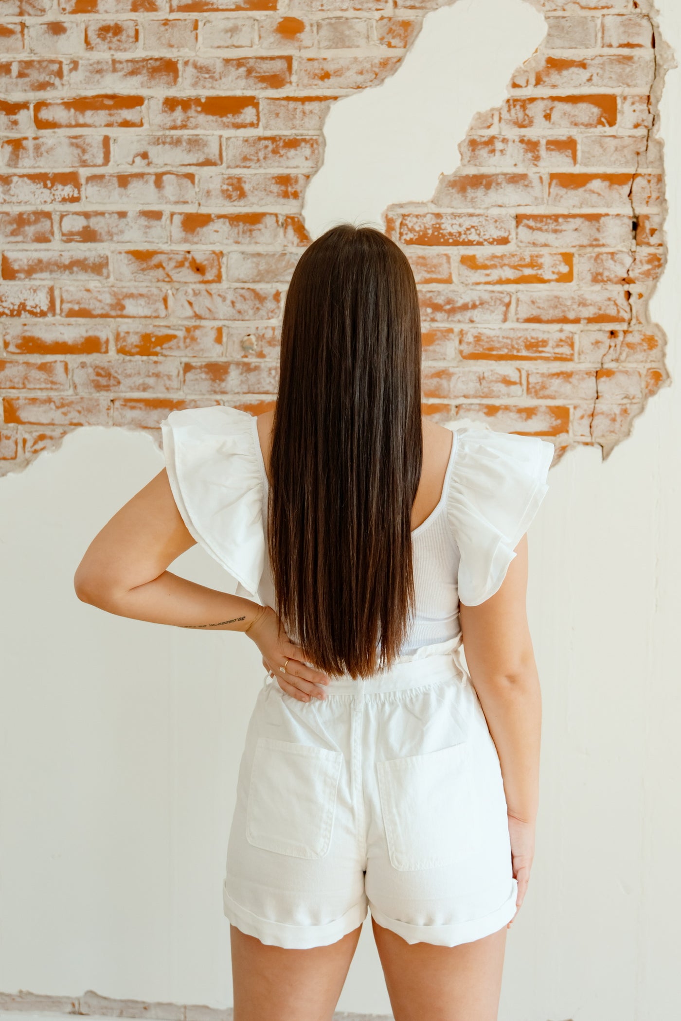 Stepping Out Ruffle Sleeve Top