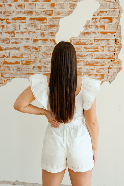 Stepping Out Ruffle Sleeve Top