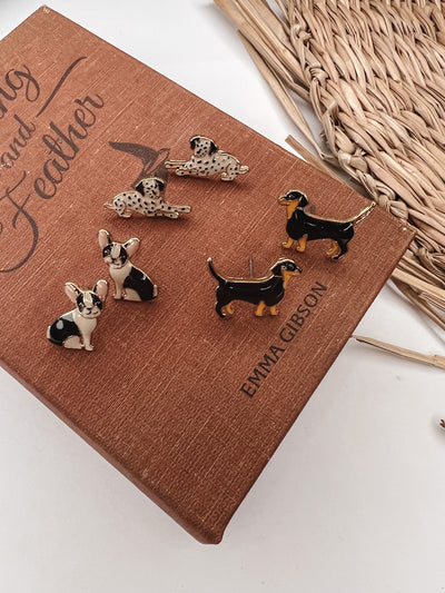 Multi Animal Stud Earring Set