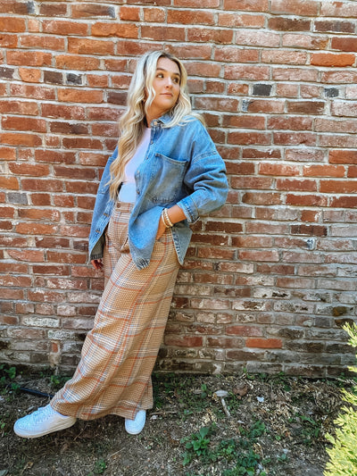 Oversized 90's Jean Jacket