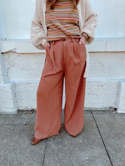 Feel the Love Wide Leg Trouser