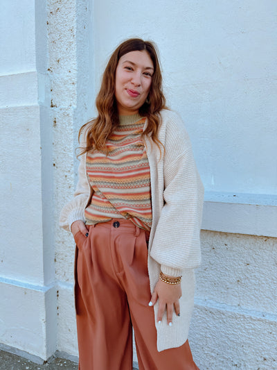 Vanilla Bean Oversized Cardigan