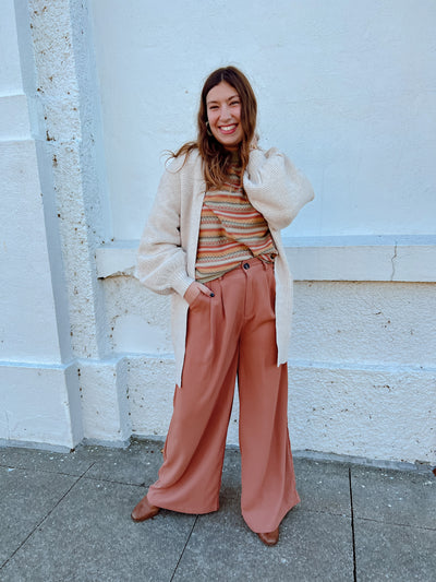 Feel the Love Wide Leg Trouser