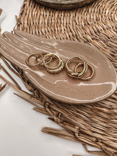 Modern + Delicate Ring Set