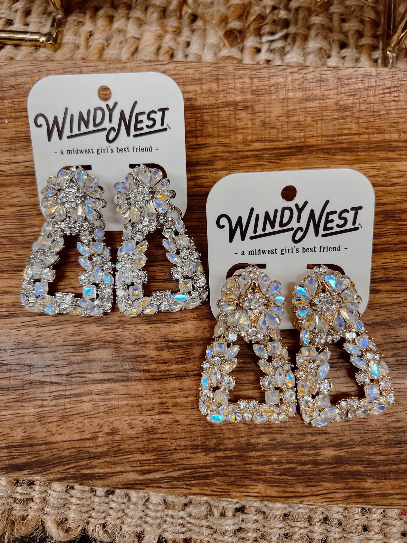 Show Stopper Rhinestone Earring