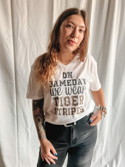 Tiger Stripe Gameday Graphic Tee
