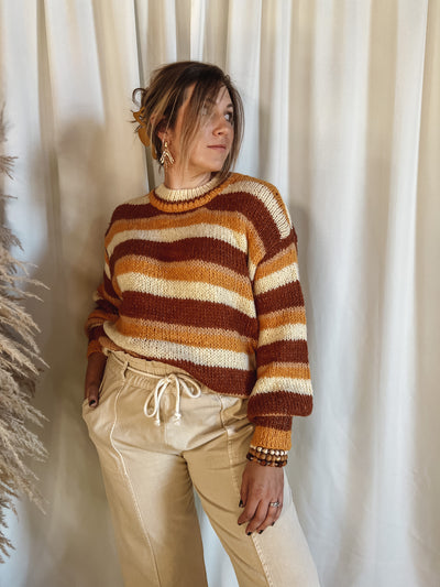 Harvest Moon Striped Sweater