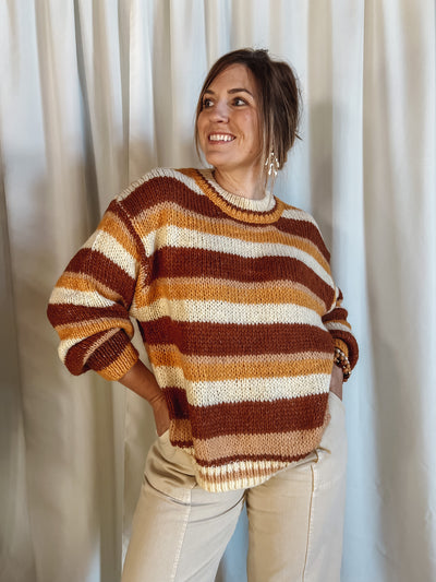 Harvest Moon Striped Sweater